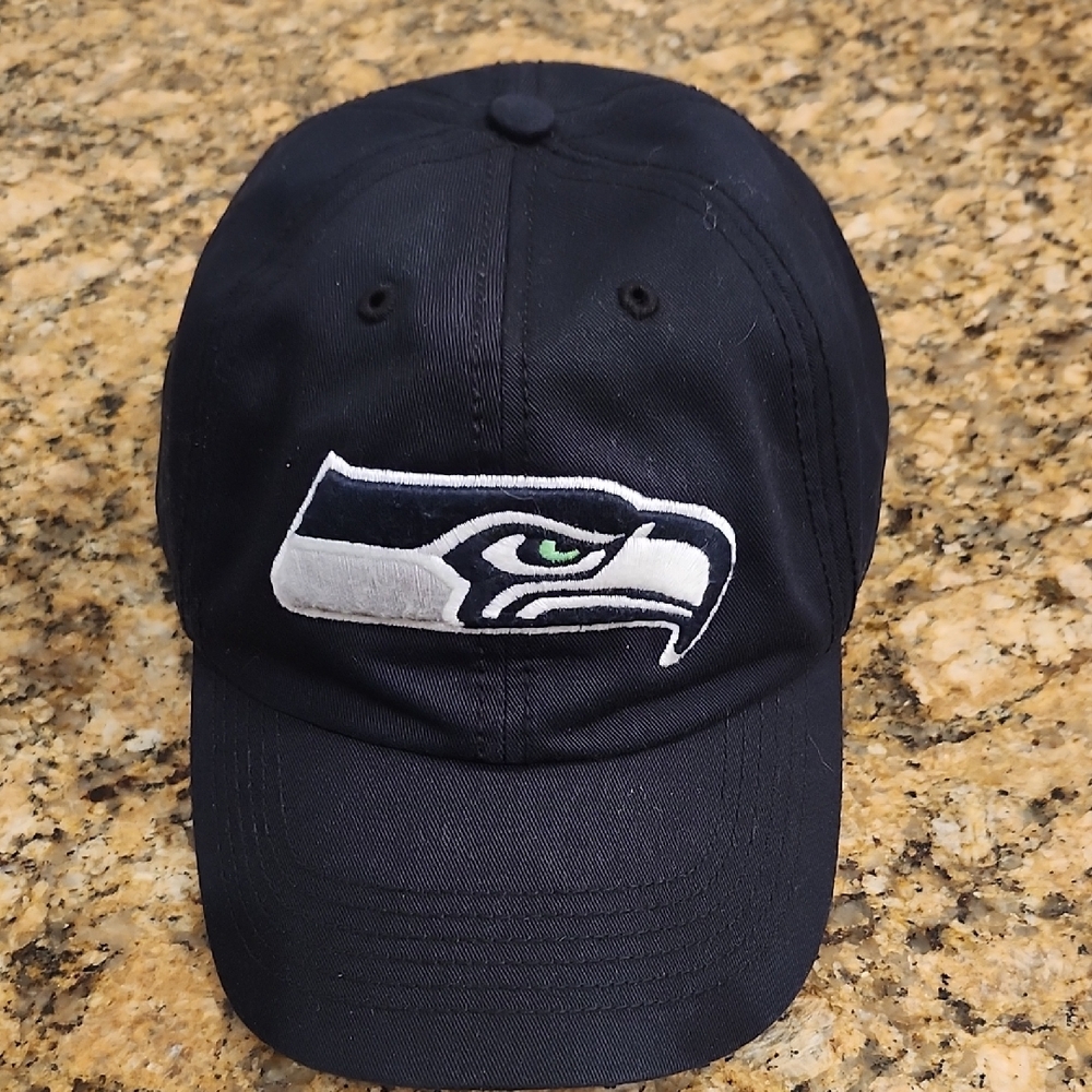 Seattle Seahawks 47 Brand Black NFL Cap